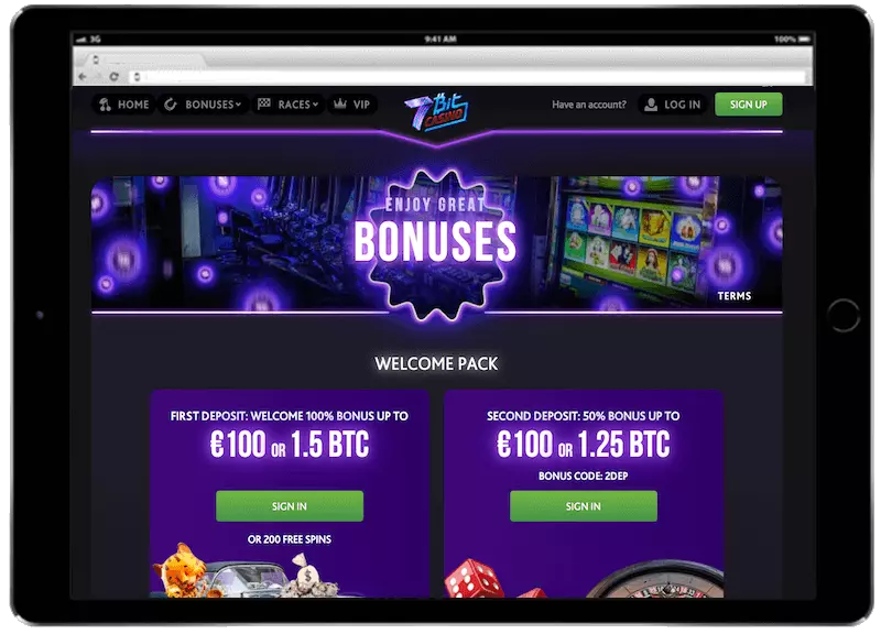7bit casino bitcoin casino bonus